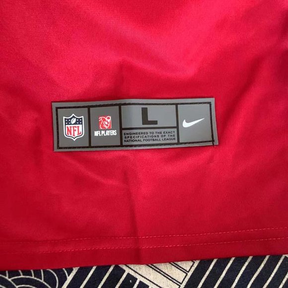 Christian Mccaffrey Signed 49ers Nike Scarlet Game Player Jersey NFL - Picture 9 of 10